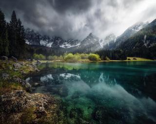 Umělecká fotografie Azul turquesa., Juan Pablo de,