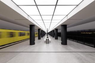 Umělecká fotografie Berlin subway, Markus Kuhne,