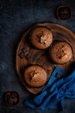 Umělecká fotografie Chocolate tartelettes, Denisa Vlaicu,