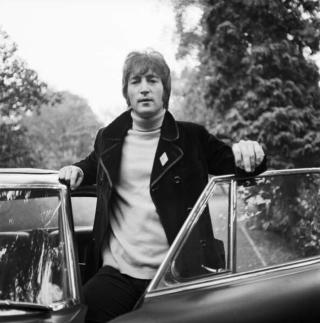 Umělecká fotografie John Lennon at Germany, around 1966,