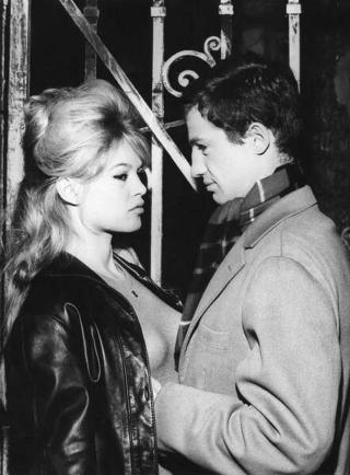 Umělecká fotografie La Verite 196, B.Bardot, J.P.Belmondo,