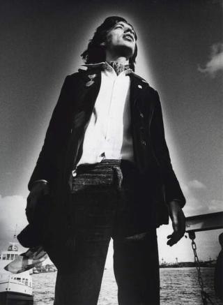 Umělecká fotografie Mick Jagger,