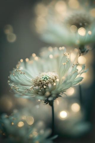 Umělecká fotografie Mint Flower, Treechild,