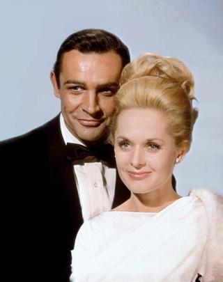 Umělecká fotografie Sean Connery And Tippi Hedren,