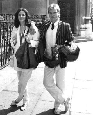 Umělecká fotografie Sting at the high court, July 1982,