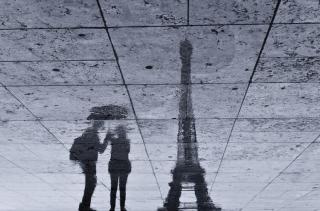 Umělecká fotografie Under the Rain in Paris, Philippe-M,