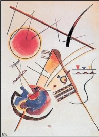 Umělecký tisk Akvarel, Kandinsky,