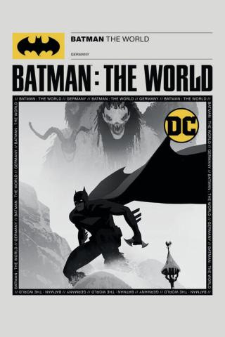 Umělecký tisk Batman - The world Germany Cover,