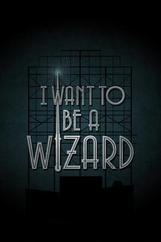 Umělecký tisk Fantastic Beasts - I want to be a Wizard,