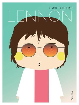 Umělecký tisk Lennon, Ninasilla,