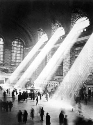 Umělecký tisk NEW YORK - Sluneční paprsky v Grand Central Station, ALAN SCHEIN PHOTOGRAPHY,