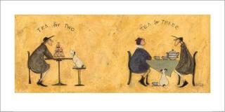 Umělecký tisk Sam Toft - Tea for Two Tea for Three,