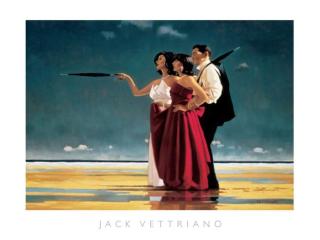 Umělecký tisk The Missing Man II, 1998, Jack Vettriano,