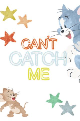 Umělecký tisk Tom a Jerry - Cant catch me,