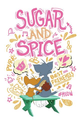 Umělecký tisk Tom a Jerry - Sugar and Spice,