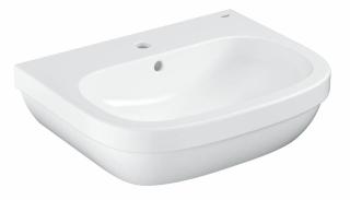 Umyvadlo Grohe Euro Ceramic 60x48 cm alpská bílá otvor pro baterii uprostřed 3933500H