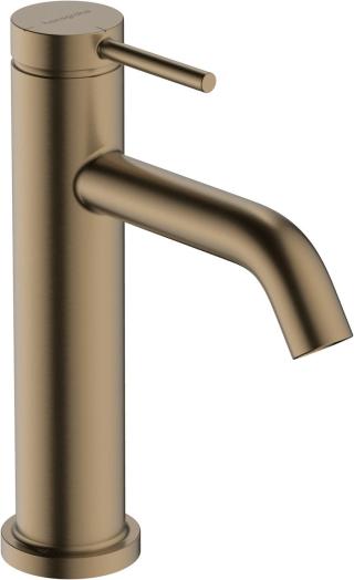 Umyvadlová baterie Hansgrohe Tecturis S bez výpusti kartáčovaný bronz 73312140