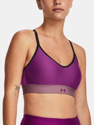 Under Armour Infinity Covered Low Sportovní podprsenka Fialová