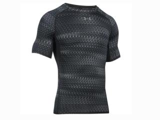 UNDER ARMOUR Pánské tričko Under Armour Printed SS Compression Shirt