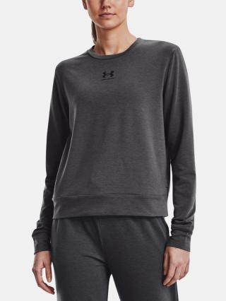 Under Armour Rival Terry Crew Mikina Šedá