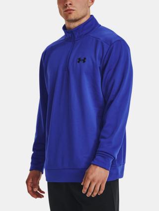 Under Armour UA Armour Fleece 1/4 Zip Mikina Modrá