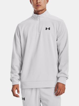 Under Armour UA Armour Fleece 1/4 Zip Mikina Šedá