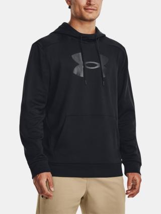 Under Armour UA Armour Fleece Big Logo HD Mikina Černá