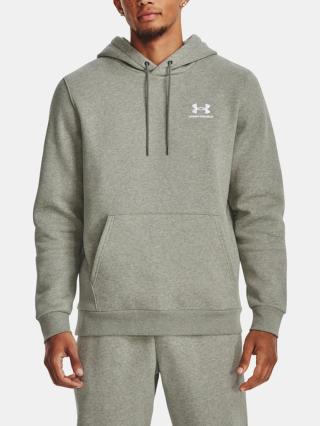 Under Armour UA Essential Fleece Hoodie Mikina Zelená