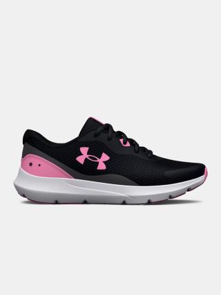 Under Armour UA GGS Surge 3 Tenisky dětské Černá