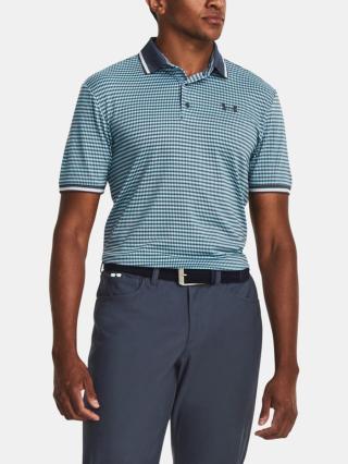 Under Armour UA Playoff 3.0 SS Rib Polo triko Zelená