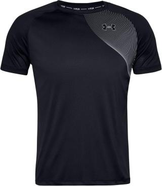 Under Armour UA Qualifier Iso-Chill Run Black/Reflective S Běžecké tričko s krátkým rukávem