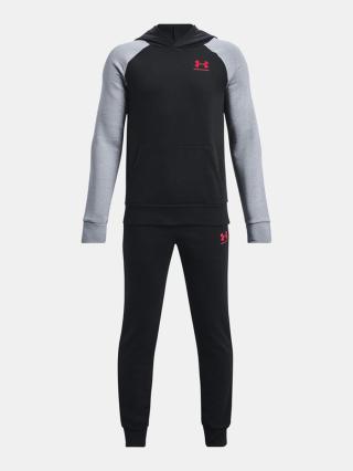 Under Armour UA Rival Fleece Tepláková souprava dětská Černá