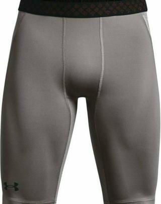 Under Armour UA Rush HeatGear 2.0 Long Shorts Concrete/Black S Fitness kalhoty