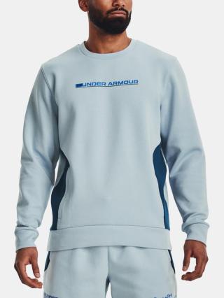 Under Armour UA Summit Knit Crew Mikina Modrá