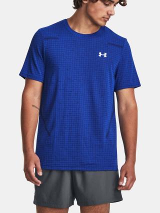 Under Armour Vanish Grid SS Triko Modrá