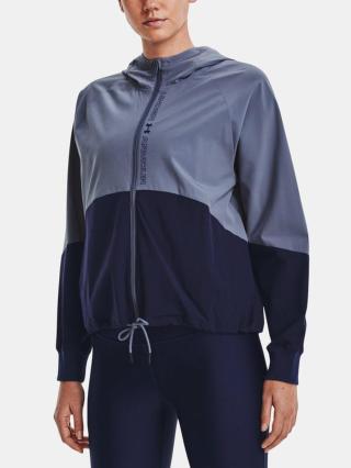 Under Armour Woven FZ Jacket Bunda Fialová