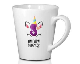 Unicorn princess Hrnek Latte 325ml