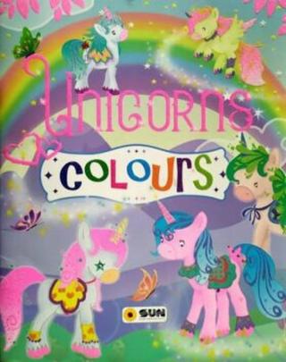 Unicorns - colours - zelená