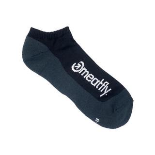 Unisex ponožky meatfly boot černá m
