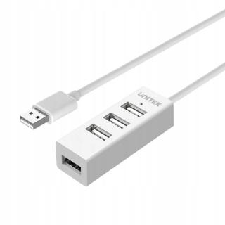 Unitek Hub 4X Usb 2.0 Bílý, Y-2146