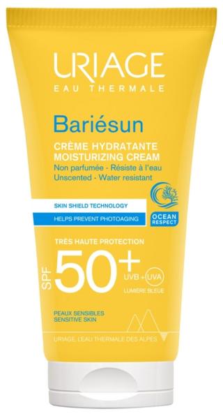 Uriage Hydratační krém na opalování pro citlivou pokožku SPF 50+ Bariesun  50 ml