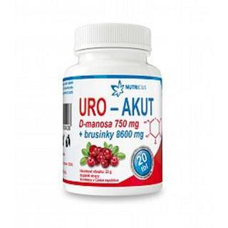 Uro-akut Manosa 750mg+brusinky 8600mg Tbl.20