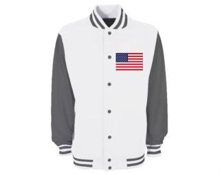 USA Retro sportovní bunda Baseball unisex