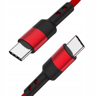 Usb C na Usb c datový kabel 3,8 mm od 100 cm červený