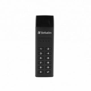 USB flash disk Verbatim Keypad Secure 49431, 64 GB, USB-C™, černá