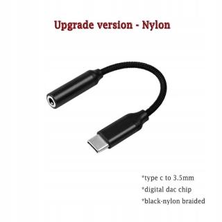 Usb typ C až 3.5mm Aux Audio adaptér usb-c Dac g