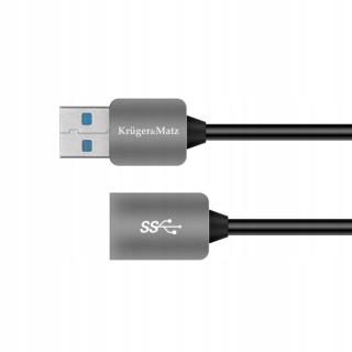 USB3.0 kabel zástrčka 1m zásuvka Kruger&Matz