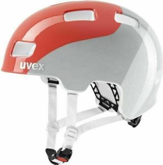 UVEX HLMT 4 Grapefruit/Grey Wave 55-58 Dětská cyklistická helma