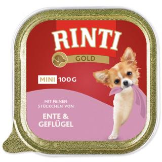 Vanička Rinti Gold Mini kachna + drůbež 100g