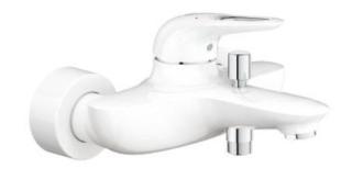 Vanová baterie Grohe Eurostyle New s výpustí Moon White / chrom 33591LS3